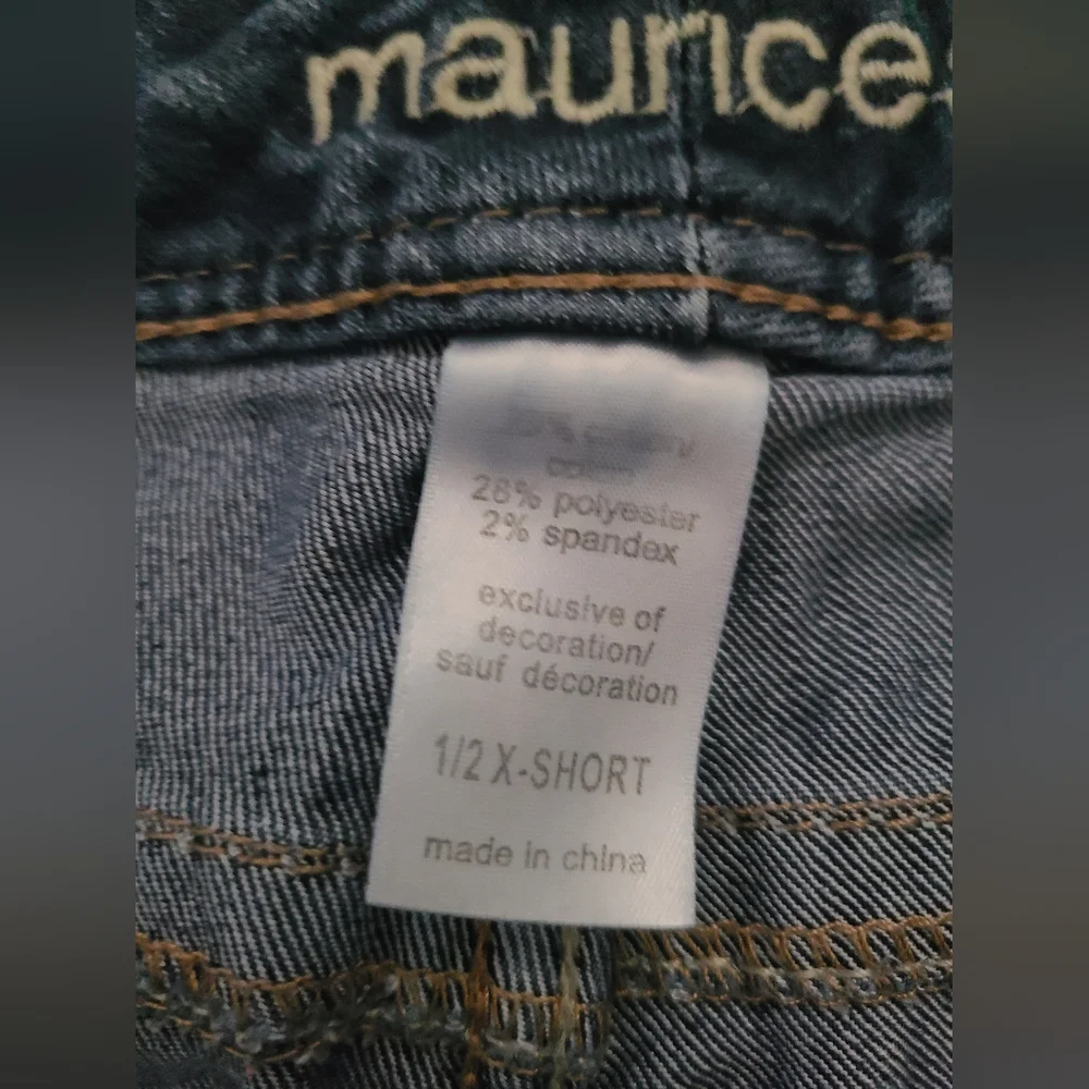 Maurices Jeans Girls Sz 16 SHORT